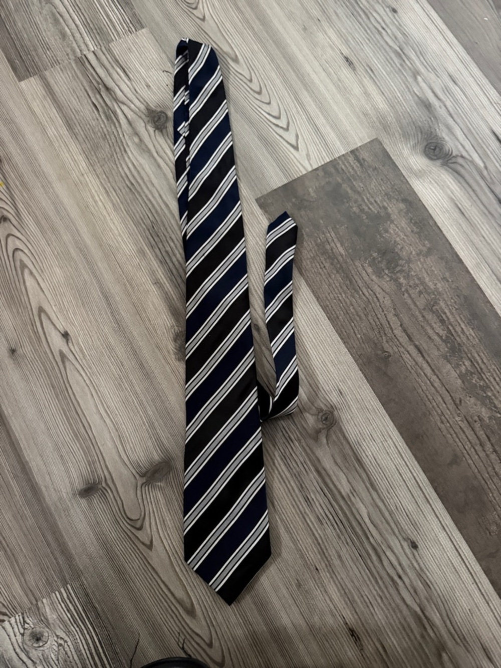 Donald Trump Classic Navy Striped Men's Tie